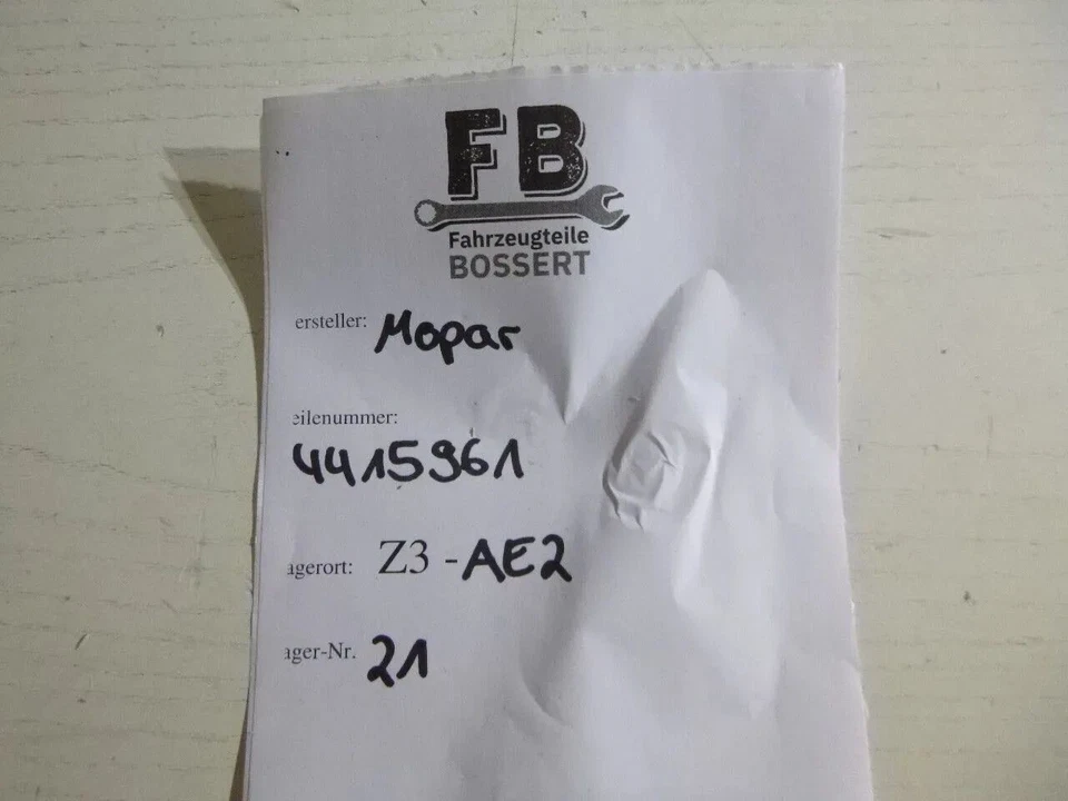 Dodge Shadow 1987-1994 junta puerta delantera superior izquierda Weatherstrip izquierda 4415961 Foto 2 de 4