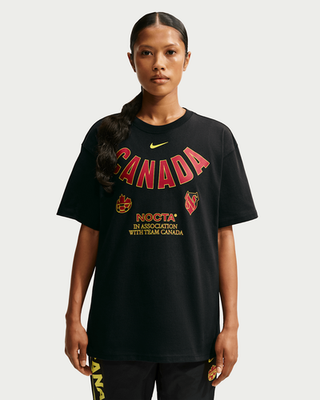 Nike x NOCTA X2 World Cup T-Shirt Canada Black II6475-010​ | eBay