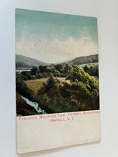 Furlough Mountain View Catskill Mountains Arkville New York NY Postcard