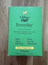 Other Half Everyday Dog All-In-One Health Supplement 60 Scoops - New Sealed