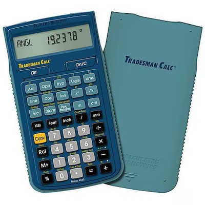 Calculated Industries 4400 Tradesman Calculator,Portable,Lcd
