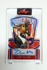 2025-Leaf  Metal-Gary Payton-"Uncle Sam "-Autograph 1/1 -sp-Die Cut-Card