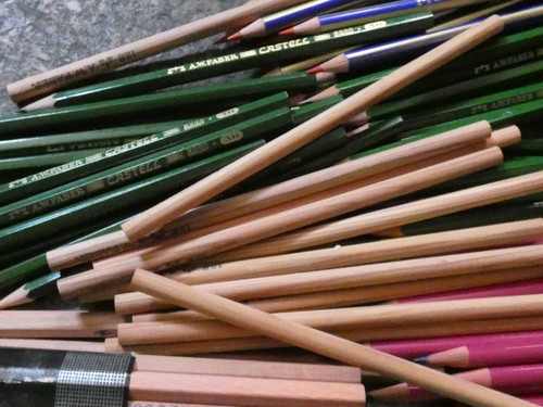 Konvolut Alte Bleistifte,Buntstifte Faber Castell ,Goldfaber usw - Bild 8 von 16