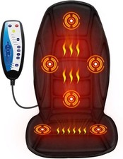 Masajeador de espalda con calor, 5 modos de vibraci n y 2 niveles de calor...