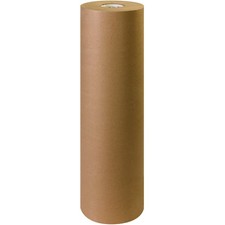 Kraft Brown Paper Roll, 30 , 30" x 1,200', 100 Recycled Paper, Ideal for Shi...