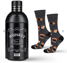 Men's Socks SOXO GOOD STUFF | Whiskey in a bottle | gift for him