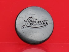 Leica A36 early black paint front lens cap, NICE  US SELLER "LQQK"