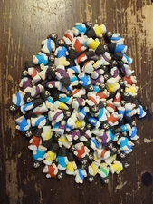 Bememo 95pcs Jesus Toys Mini Rubber Multicolor, Long Gown, Cassock Style