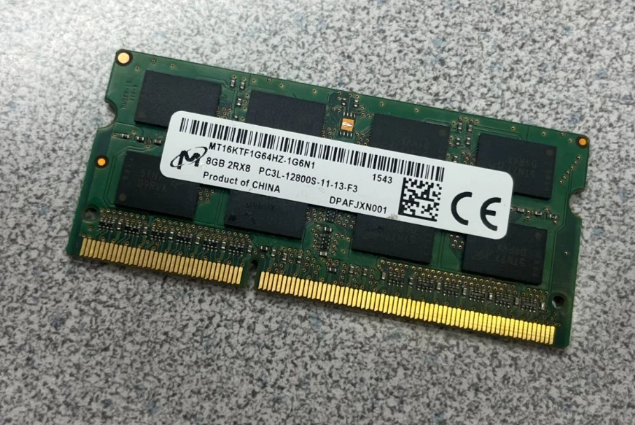 Micron SO-DIMM 8 GB DDR3 SDRAM Computer Memory (RAM) for sale | eBay
