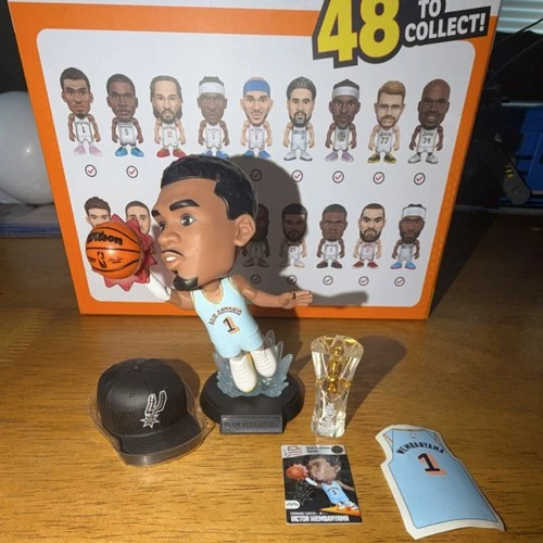 Victor Wembanyama NBA Ballers Jouets Rookie Figure Set with Hat, Trophy, Card