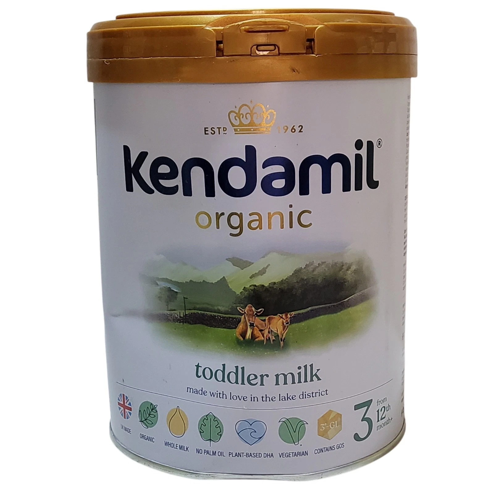 Kendamil Organic Toddler Milk Stage 3 - 12-36 Months Whole Milk Formula
Opens in a new window or tab