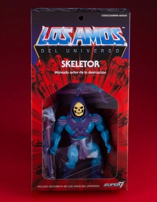 Masters of the Universe MOTU He-Man Super7 Los Amos Skeletor Mexico MISB - Bild 1 von 2