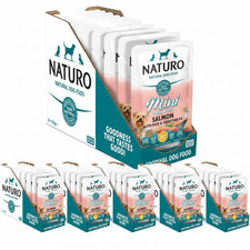 Image of NATURO Adult Mini Dog Salmon with Rice & Veg Wet Food 150g Pouches BBF Sep 2026
