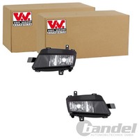 2X VAN Wezel H11 Nebelscheinwerfer SET Links+Rechts Passend FüR VW Golf