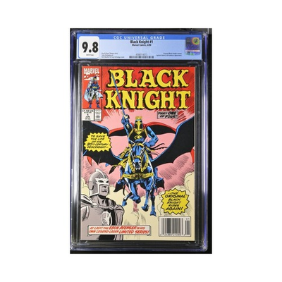 #ad #ad Black Knight #1 1990 CGC 9.8 WP Classic Rich Buckler Cover $69.95
