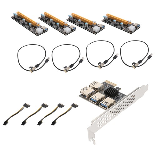 Practical Mining Adapter Board PCI-E Extender Office Business - 第 9/12 張圖片