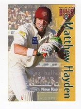 Australian Cricket Card 2008/2009. Queensland - Matthew Hayden