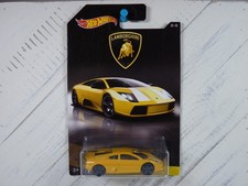 2017 Hot Wheels Lamborghini Murcielago Yellow Walmart Exclusive 5/8