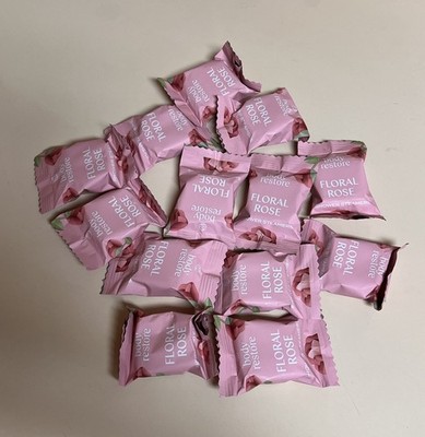 BODY RESTORE SHOWER STEAMERS FLORAL ROSE 13 TABLETS NEW SEALED