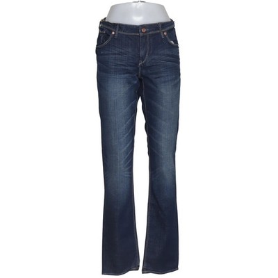 H&M, Jeans, Größe: 33, Blau, Baumwolle/Elasthan, Einfarbig, Denim, Damen #MBt