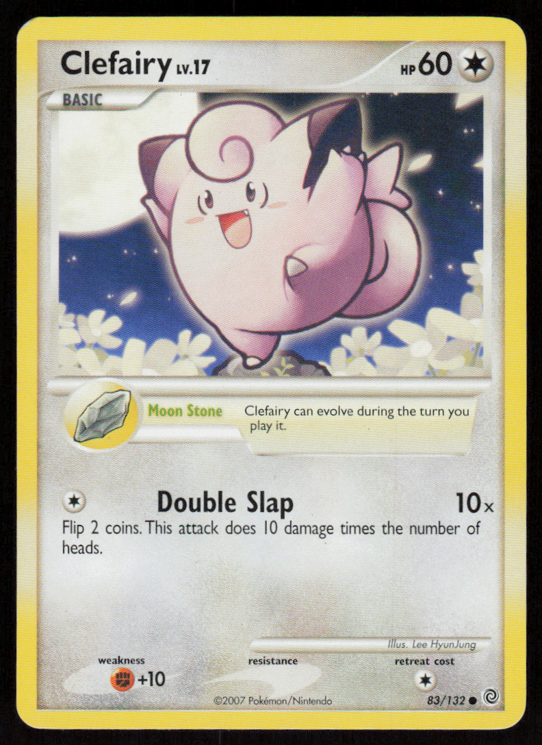 Clefairy 83/132 Common Secret Wonders Pokemon LP