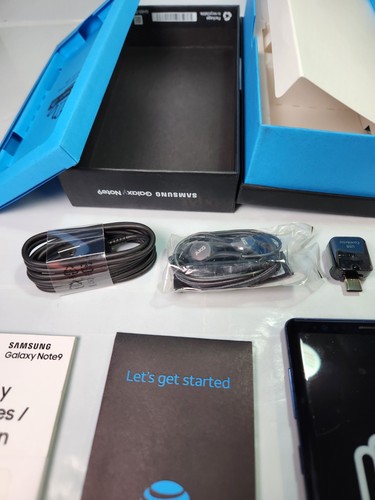 SAMSUNG GALAXY NOTE 9 N960U 128GB AT&T LOCKED BLUE COLOR - Picture 7 of 11