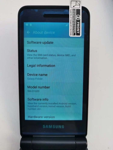 Original Samsung Galaxy Folder2 SM-G1600 Dual SIM 16GB Android Flip Smartphone - Bild 14 von 47