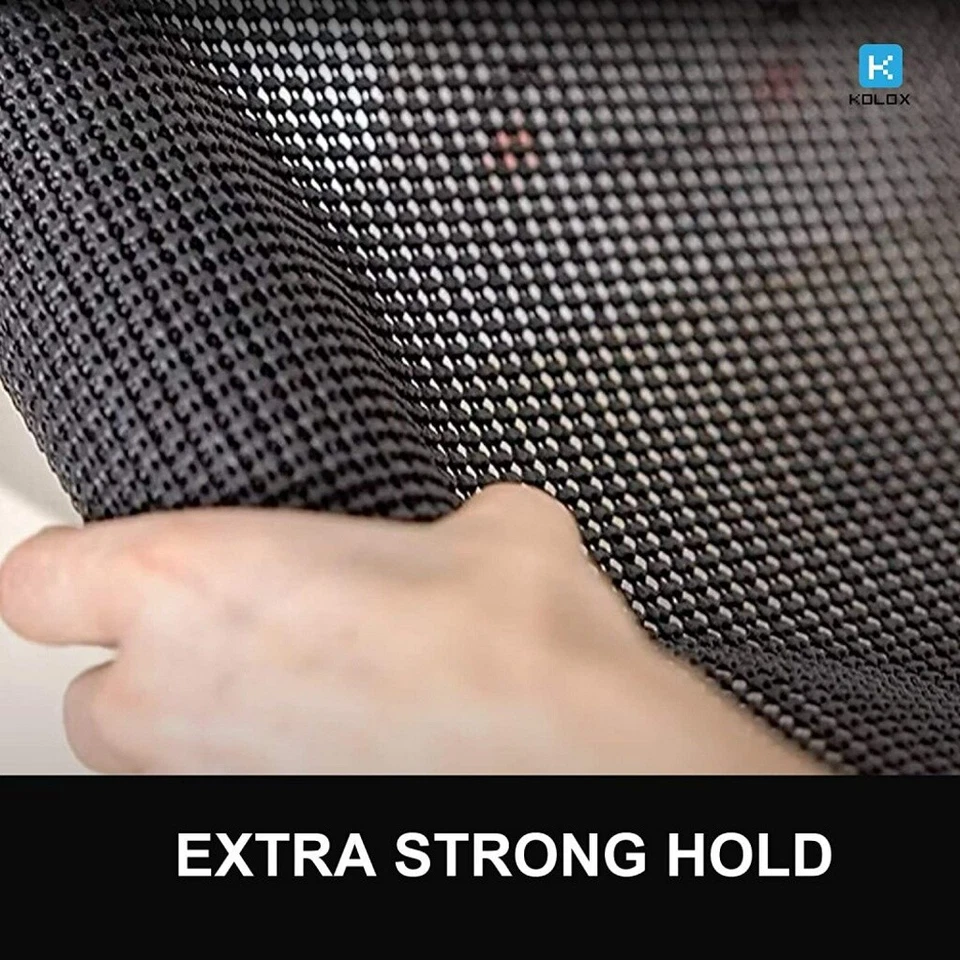 Non-Slip Grip Mat Roll Rubber Shelf Drawer Liner Table Kitchen Cupboard USA - Image 2 of 4