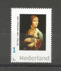 Netherlands:Pers.stamp "1" value  L. da Vinci  painting "Lady with Ermine"/MNH