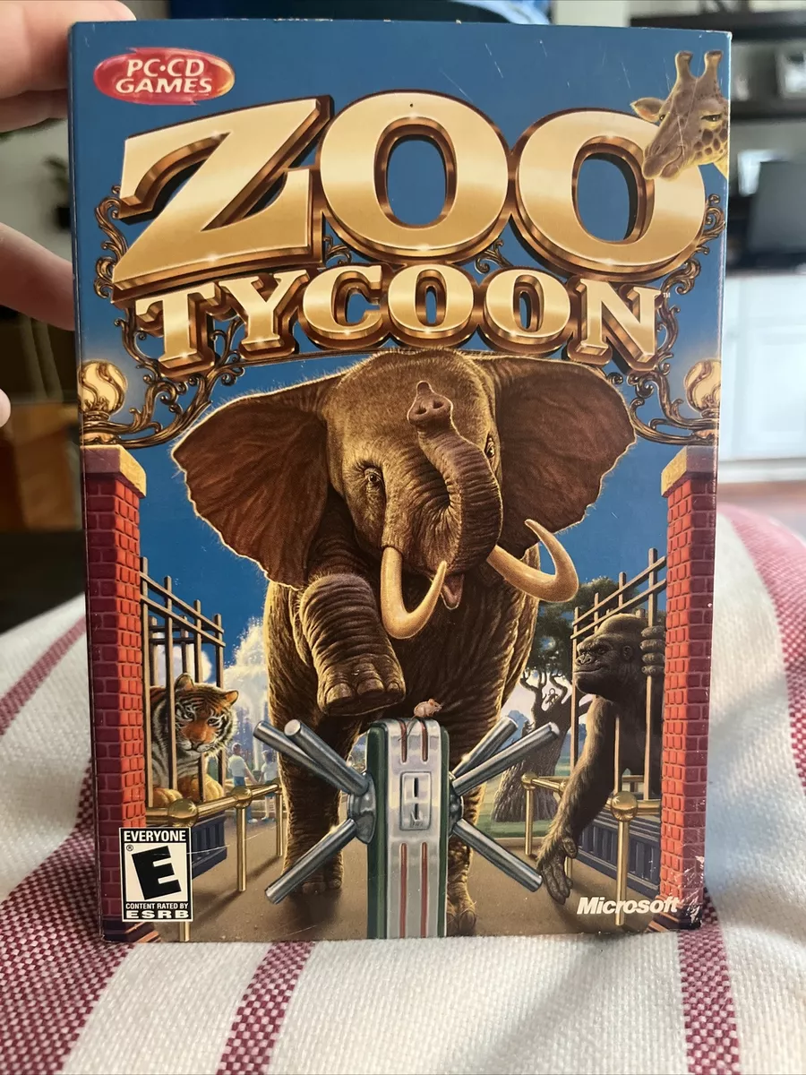 Zoo Tycoon Complete Collection PC 2 Discs Manual and Original