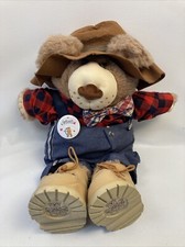Vintage Farrell FurSkins Stuffed Animal Bear Xavier Roberts Original Plush Teddy