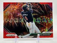 2024 Prizm GINO GROOVER Red Pulsar Fireworks 068/399 Arizona Diamondbacks