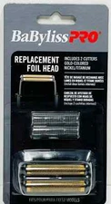 BaByliss PRO FXRF2B Replacement Shaver Foil Head & Cutter Black Fits FXFS2 NEW