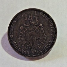 Trachtenknopf Münze rund alteisen 28 mm Seco Knopf 22028 1 Stück 