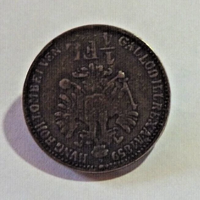 Trachtenknopf Münze rund alteisen 28 mm Seco Knopf 22028 1 Stück