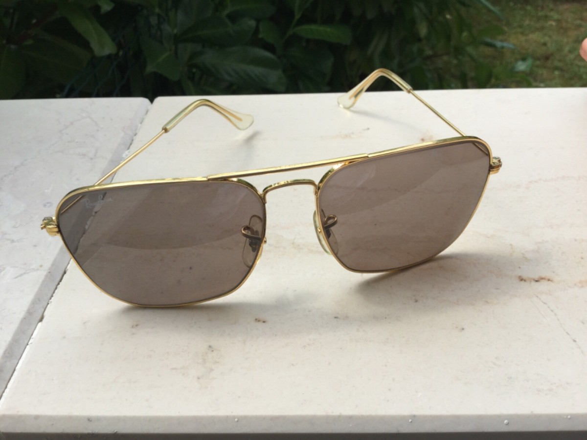 Vintage Rayban B&L Bausch & Lomb Caravan 58 mm. Changeables lenses