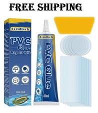 Pool Liner Patch Kit, Transparent Air Mattress Patch Kit, Waterproof Inflatable