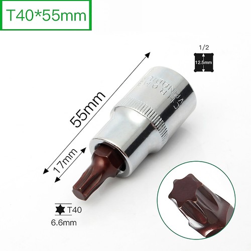1/2" DRIVER HEX SOCKET 4-55MM TORX/HEX LONG REACH SOCKETS FOR RATCHET WRENCH - Picture 24 of 31
