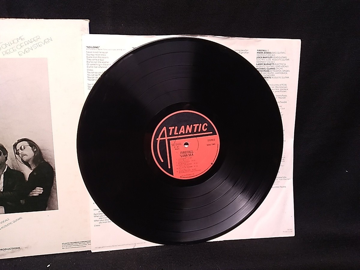 Firefall Luna Sea Vinyl LP Atlantic records SD 19101 1977 | eBay