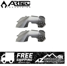ARTEC Solid Front Aluminum Inner Fender Kit fits 07-18 Jeep Wrangler JK JK2107