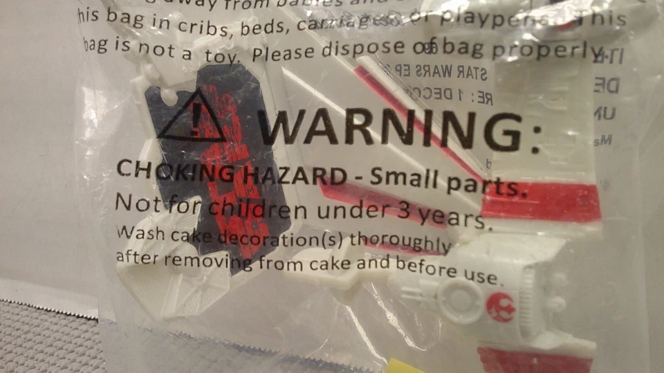 Star Wars Last Jedi Speeder Cake Topper Decopac Episodio 8 Decoset Foto 3 de 4