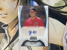 2011 BOWMAN STERLING BASEBALL  C.J. CRON RC AUTO ROOKIE AUTOGRAPH NM MINT