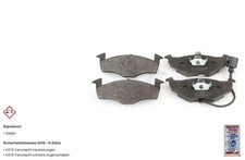 Bremsbeläge Bremsklötze hinten für VW Polo 9N_ 9A4 I Combi 6Y5 6Y2