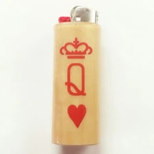 My Queen Lighter Case Holder Sleeve Cover Gift for Her Fits Bic Lighters