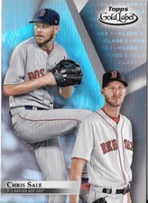 Chris Sale 2018 Topps Gold Label Class 1 Base Red Sox #21