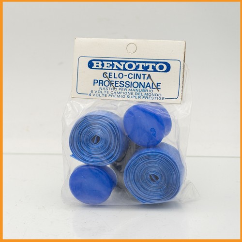 NOS BENOTTO BLUE SMOOTH CELLO HANDLEBAR TAPE VINTAGE ROAD BIKE 70s 80s CLASSIC