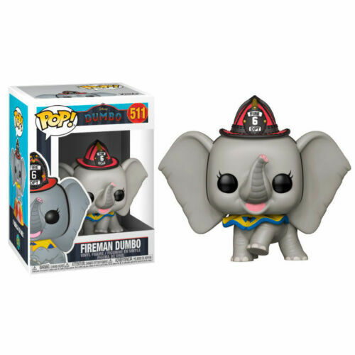 Disney Dumbo Pompier Dumbo 9.5cm Figurine Pop Vinyle Funko 511 IN Stock - Photo 1/3