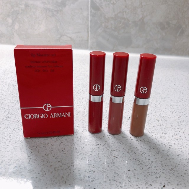 armani beauty lip maestro midi set