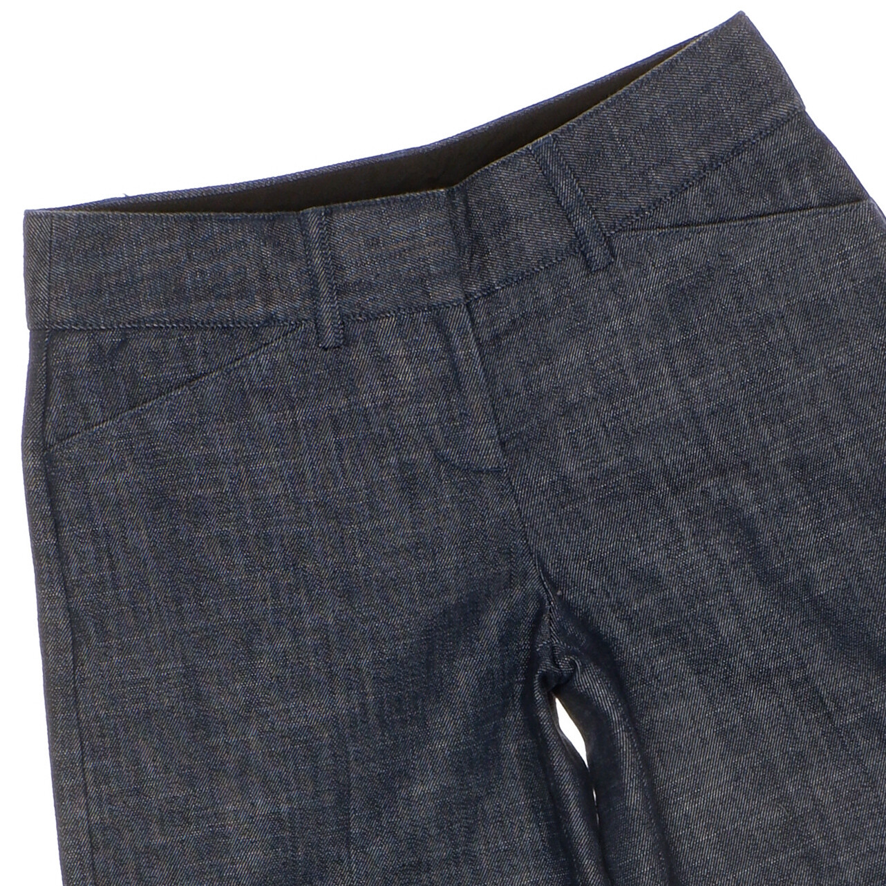 Express Editor Wide Leg Cropped Capri Jeans Pants 0 (26x17) Denim Blue Womens thumbnail 8