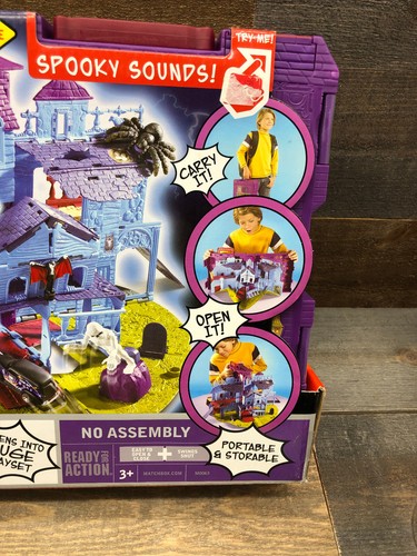 Matchbox Haunted House Pop Up 360 Adventure Set NEW UNOPENED - HT - Picture 10 of 12